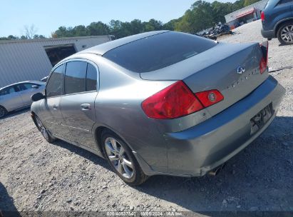 Lot #2991586782 2006 INFINITI G35