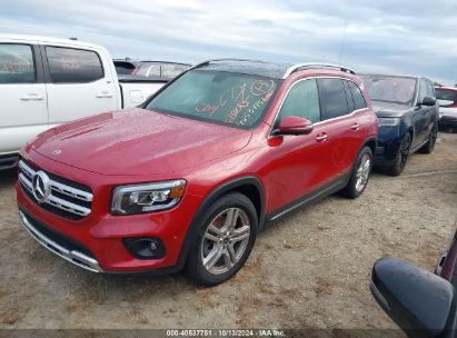 Lot #2995283533 2020 MERCEDES-BENZ GLB 250 4MATIC