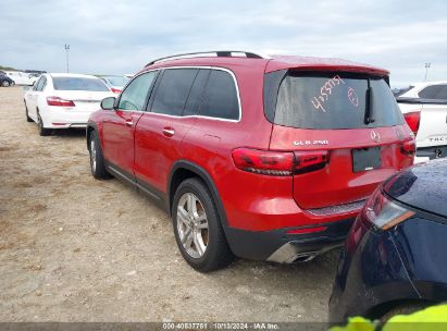 Lot #2995283533 2020 MERCEDES-BENZ GLB 250 4MATIC