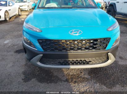 Lot #2992825240 2022 HYUNDAI KONA SEL