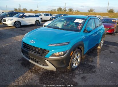 Lot #2992825240 2022 HYUNDAI KONA SEL