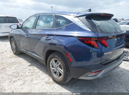 Lot #2996533938 2025 HYUNDAI TUCSON SE