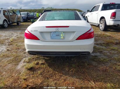 Lot #2992833811 2016 MERCEDES-BENZ SL 550