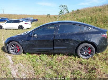 Lot #2995283417 2021 TESLA MODEL 3 STANDARD RANGE PLUS REAR-WHEEL DRIVE