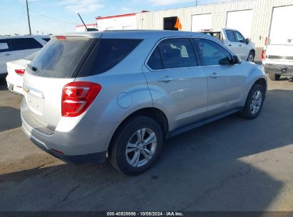 Lot #3035089400 2017 CHEVROLET EQUINOX LS