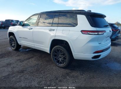 Lot #2992833809 2023 JEEP GRAND CHEROKEE L SUMMIT RESERVE 4X4