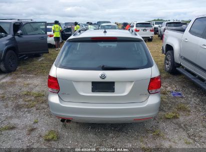 Lot #2995300212 2011 VOLKSWAGEN JETTA SPORTWAGEN 2.5L S