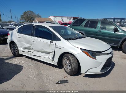 Lot #2995300203 2020 TOYOTA COROLLA HYBRID LE