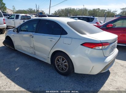 Lot #2995300203 2020 TOYOTA COROLLA HYBRID LE