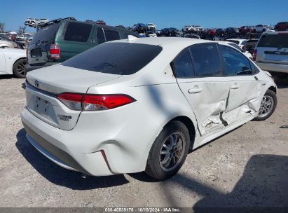 Lot #2995300203 2020 TOYOTA COROLLA HYBRID LE