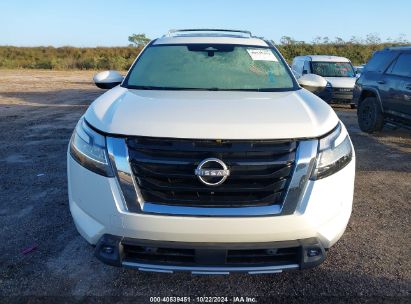 Lot #2995283396 2022 NISSAN PATHFINDER PLATINUM 2WD