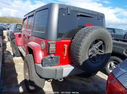 Lot #2992825154 2012 JEEP WRANGLER UNLIMITED SAHARA