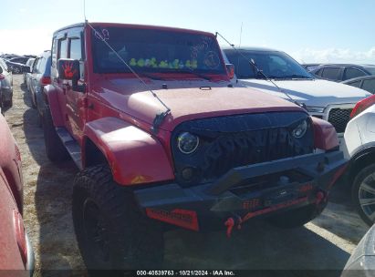 Lot #2992825154 2012 JEEP WRANGLER UNLIMITED SAHARA