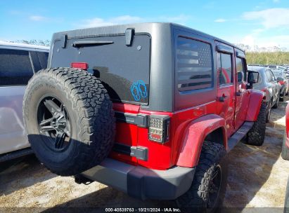 Lot #2992825154 2012 JEEP WRANGLER UNLIMITED SAHARA