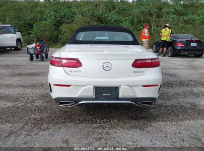 Lot #2992825155 2018 MERCEDES-BENZ E 400 4MATIC