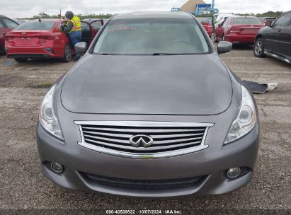 Lot #2995300157 2010 INFINITI G37X