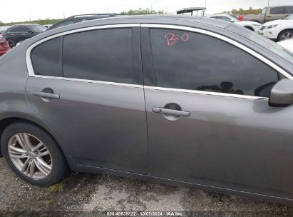 Lot #2995300157 2010 INFINITI G37X