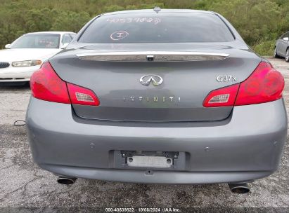 Lot #2995300157 2010 INFINITI G37X