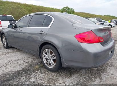 Lot #2995300157 2010 INFINITI G37X