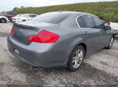 Lot #2995300157 2010 INFINITI G37X