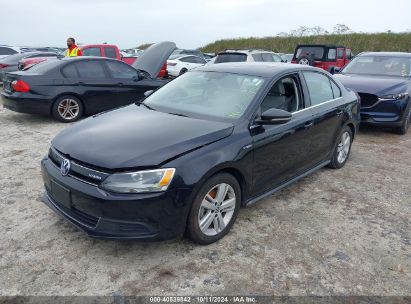 Lot #2992825148 2013 VOLKSWAGEN JETTA HYBRID SEL