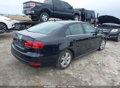 Lot #2992825148 2013 VOLKSWAGEN JETTA HYBRID SEL