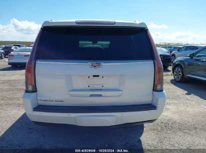 Lot #2995300162 2019 CADILLAC ESCALADE ESV PLATINUM