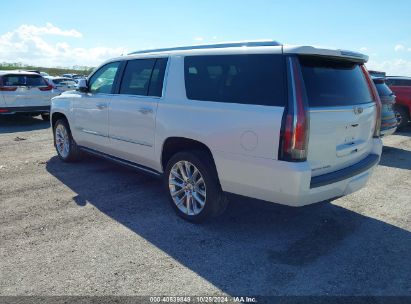 Lot #2995300162 2019 CADILLAC ESCALADE ESV PLATINUM