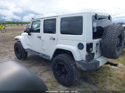 Lot #2989127303 2012 JEEP WRANGLER UNLIMITED SAHARA