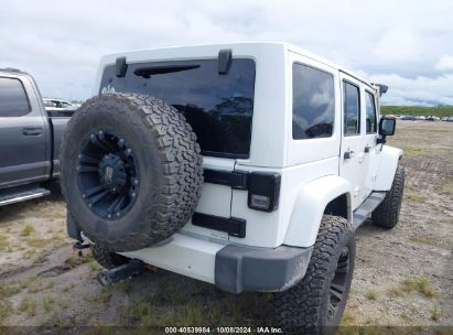 Lot #2989127303 2012 JEEP WRANGLER UNLIMITED SAHARA