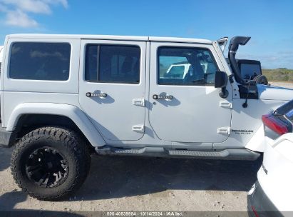 Lot #2989127303 2012 JEEP WRANGLER UNLIMITED SAHARA