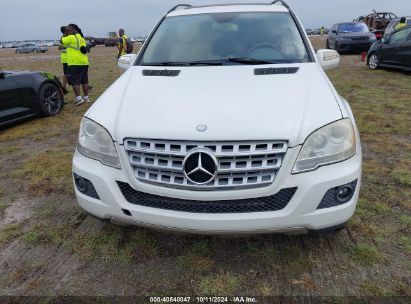 Lot #2989127300 2009 MERCEDES-BENZ ML 350