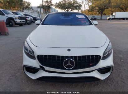 Lot #2992833803 2019 MERCEDES-BENZ AMG S 63 4MATIC