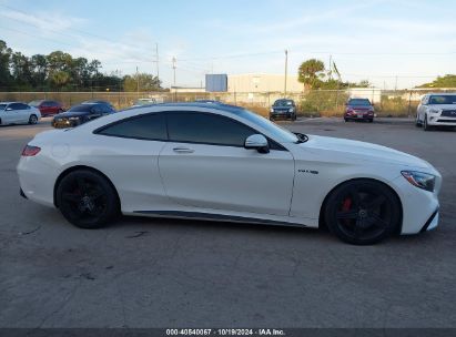 Lot #2992833803 2019 MERCEDES-BENZ AMG S 63 4MATIC