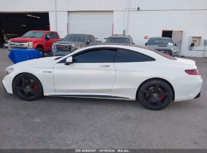 Lot #2992833803 2019 MERCEDES-BENZ AMG S 63 4MATIC