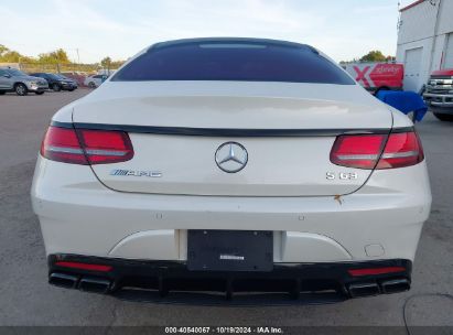 Lot #2992833803 2019 MERCEDES-BENZ AMG S 63 4MATIC