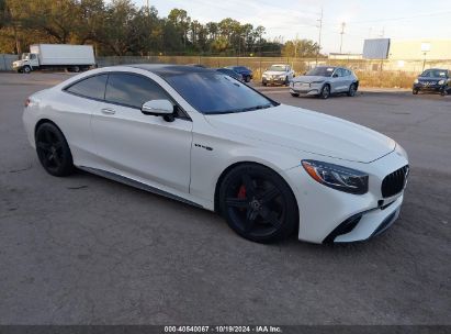 Lot #2992833803 2019 MERCEDES-BENZ AMG S 63 4MATIC