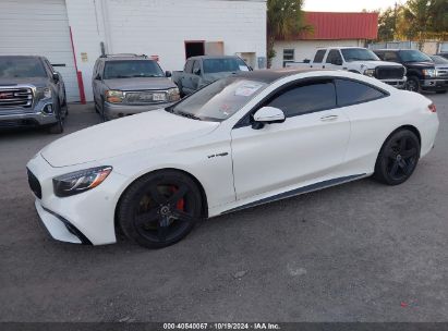 Lot #2992833803 2019 MERCEDES-BENZ AMG S 63 4MATIC