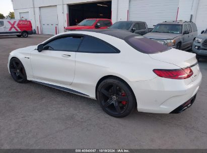 Lot #2992833803 2019 MERCEDES-BENZ AMG S 63 4MATIC