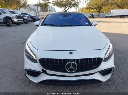 Lot #2992833803 2019 MERCEDES-BENZ AMG S 63 4MATIC