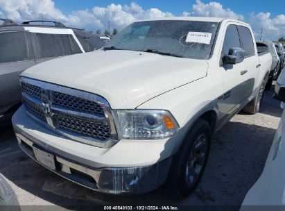 Lot #2989127304 2017 RAM 1500 LARAMIE  4X2 5'7 BOX