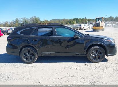 Lot #2992817396 2022 SUBARU OUTBACK ONYX EDITION XT