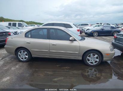 Lot #2995283284 2006 HYUNDAI ELANTRA GLS/LIMITED