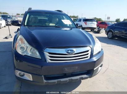 Lot #2992830022 2012 SUBARU OUTBACK 2.5I PREMIUM