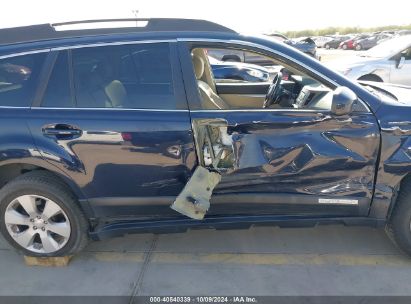 Lot #2992830022 2012 SUBARU OUTBACK 2.5I PREMIUM