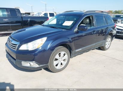 Lot #2992830022 2012 SUBARU OUTBACK 2.5I PREMIUM