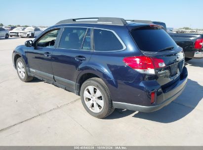 Lot #2992830022 2012 SUBARU OUTBACK 2.5I PREMIUM