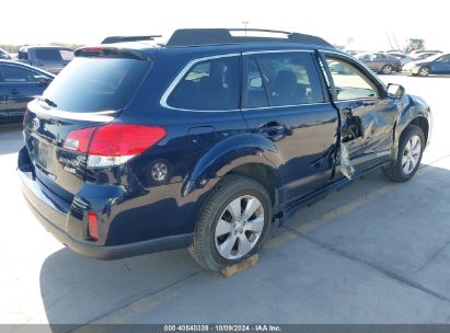 Lot #2992830022 2012 SUBARU OUTBACK 2.5I PREMIUM