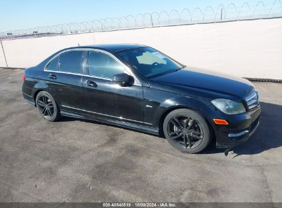 Lot #3034472612 2012 MERCEDES-BENZ C 250 LUXURY/SPORT