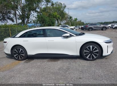 Lot #2995283241 2023 LUCID AIR PURE